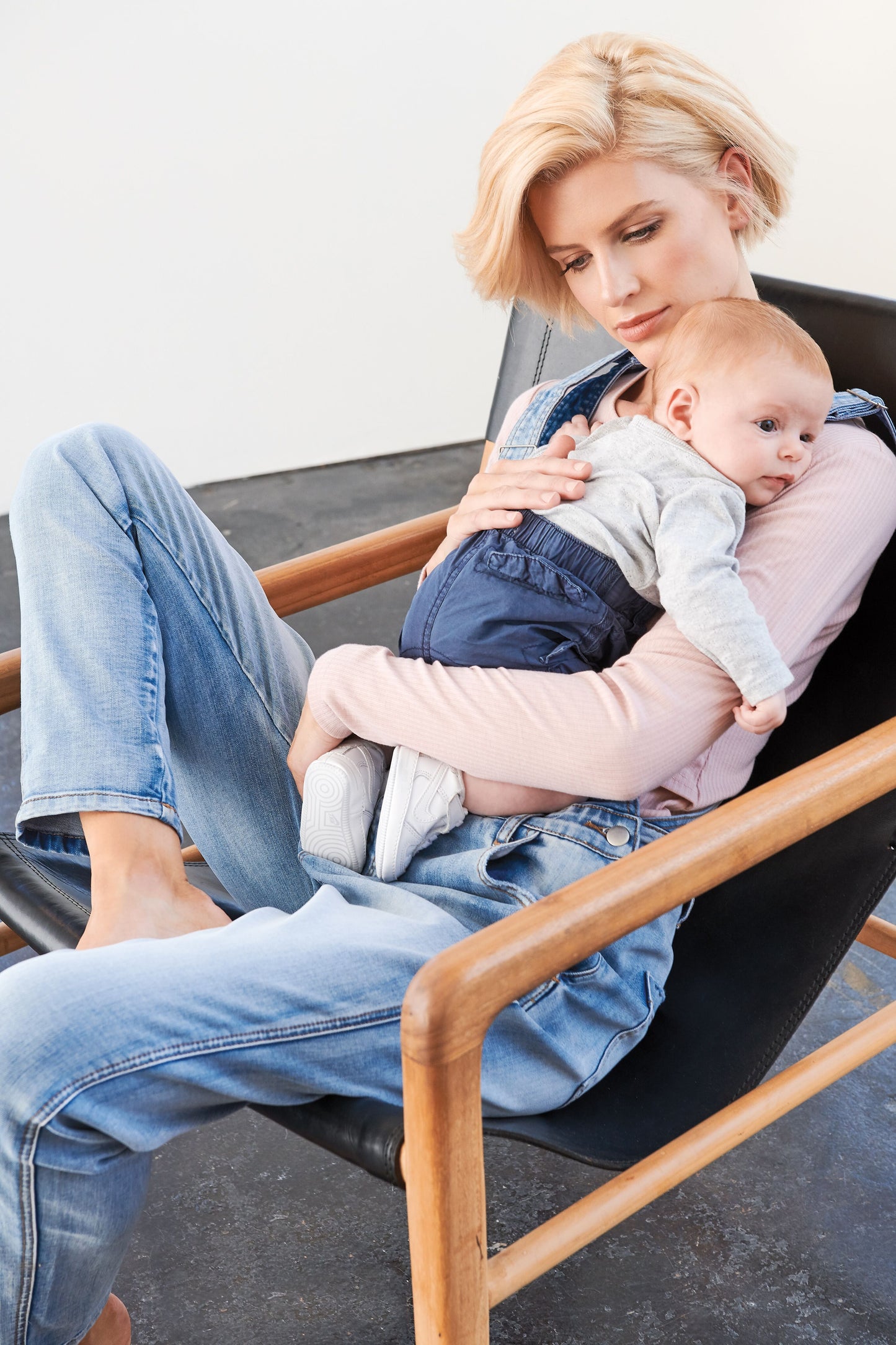 Ripe Denim Overalls - Pale Blue