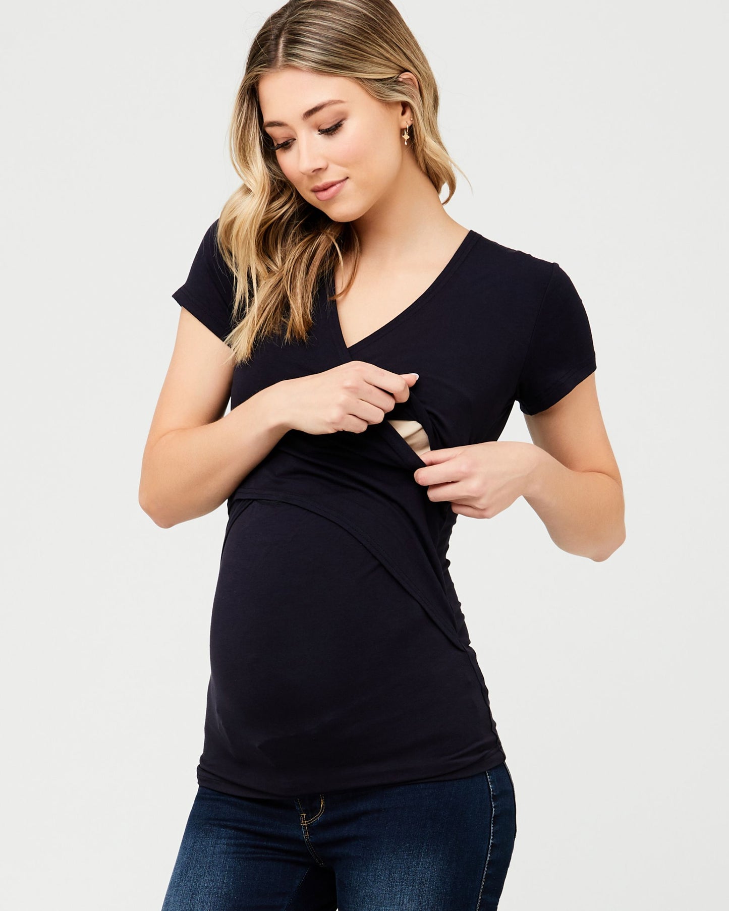 Ripe Embrace Tee - New Navy