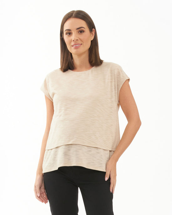 Ripe Jazmin Nursing Tee - Natural