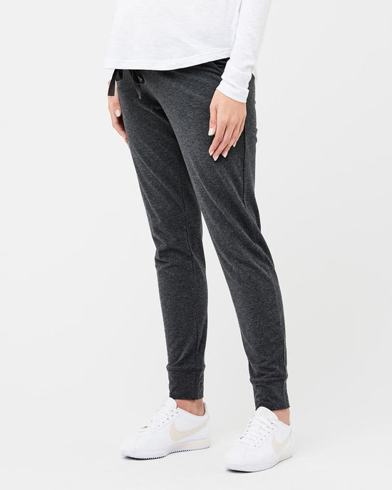 Ripe Jersey Joggers - Charcoal Marle