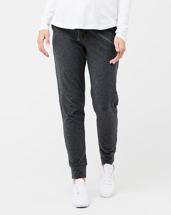 Ripe Jersey Joggers - Charcoal Marle