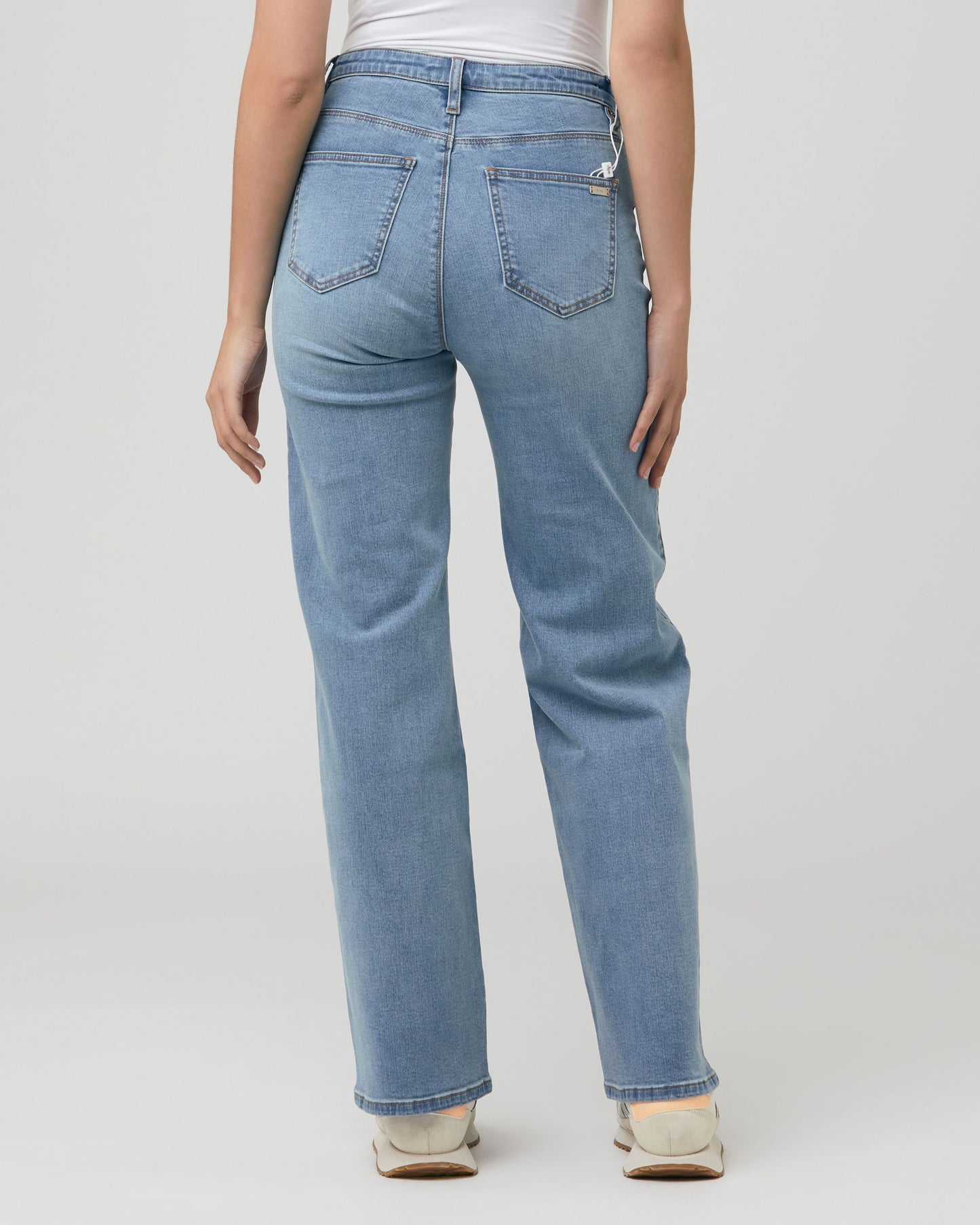 Ripe Kyle Wide Leg Jean - Light Blue