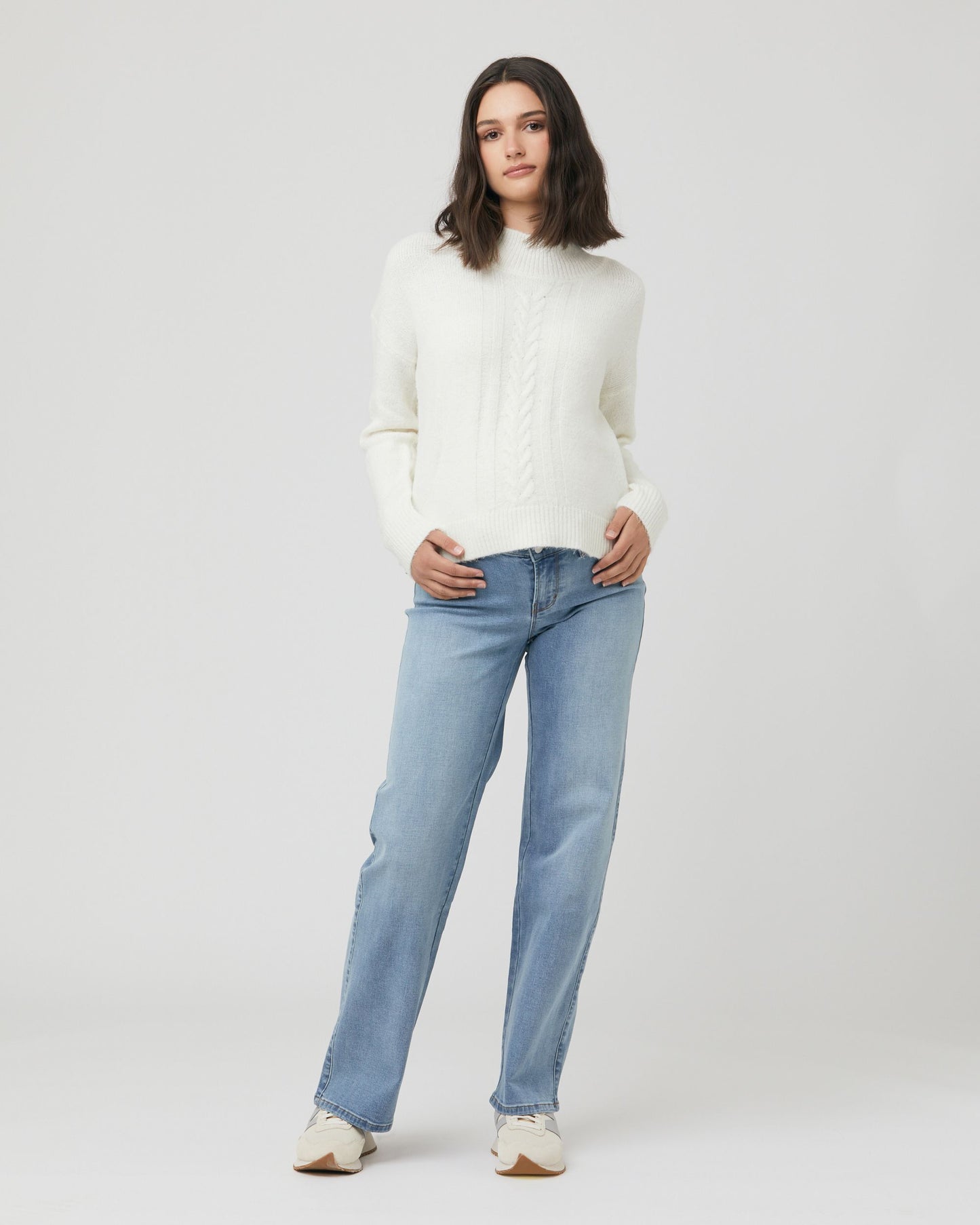 Ripe Kyle Wide Leg Jean - Light Blue