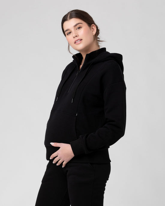 Ripe Nicky Nursing Hoodie - Black