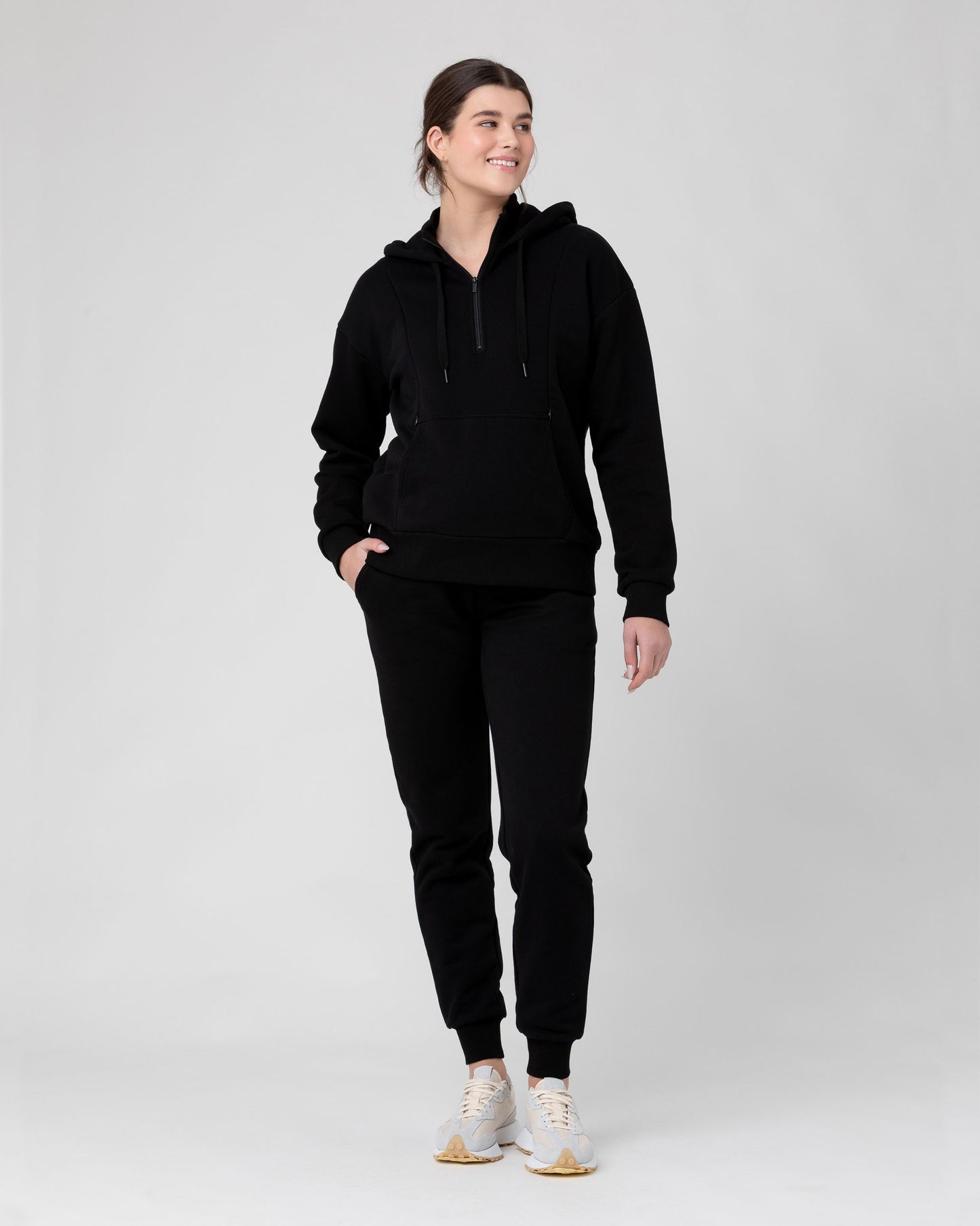 Ripe Nicky Nursing Hoodie - Black