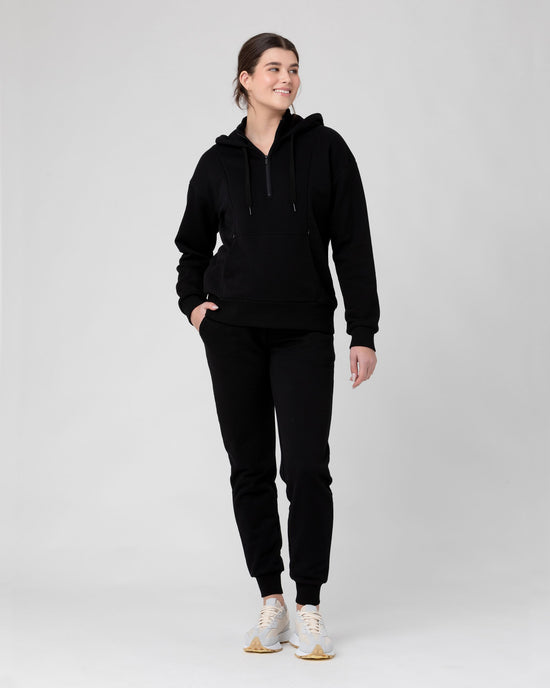 Ripe Nicky Nursing Hoodie - Black