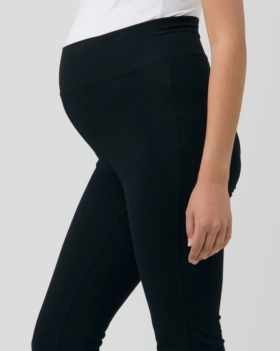 Ripe Organic Jersey Flare Pant - Black