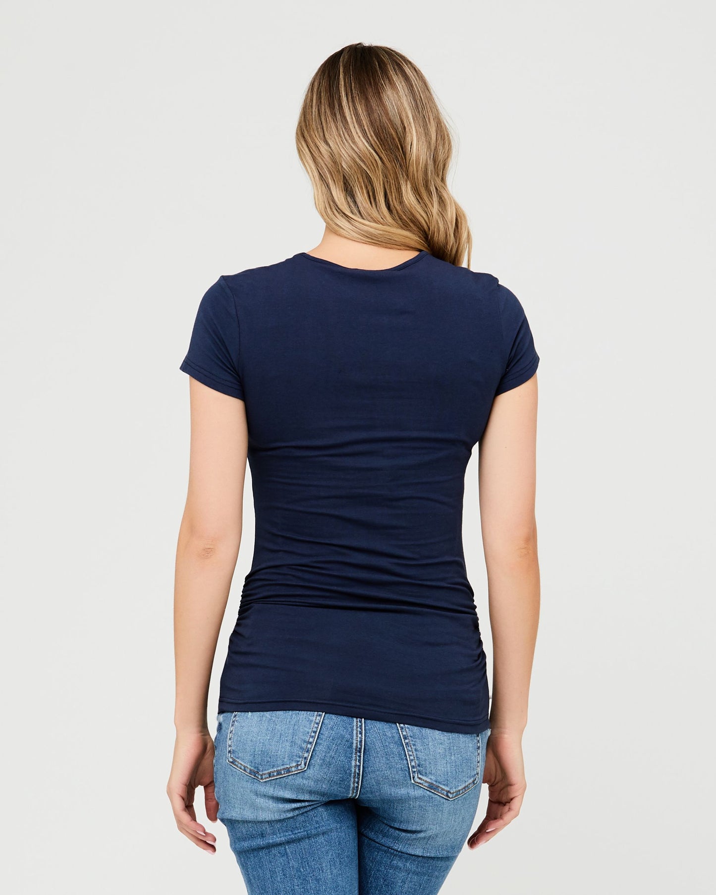 Ripe Organic Tube Tee Short Sleeve - Navy