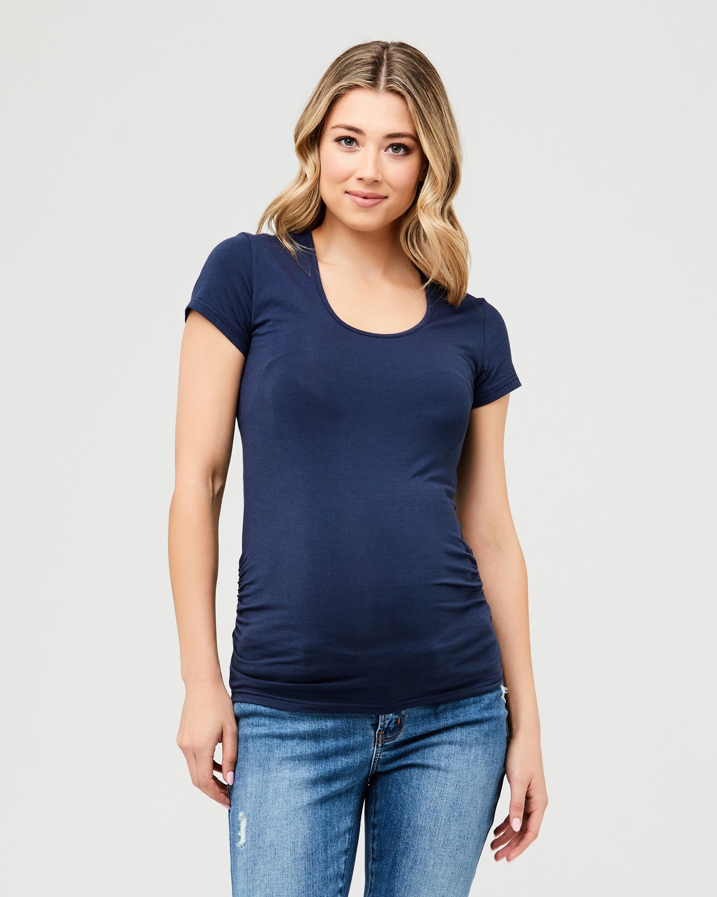 Ripe Organic Tube Tee Short Sleeve - Navy