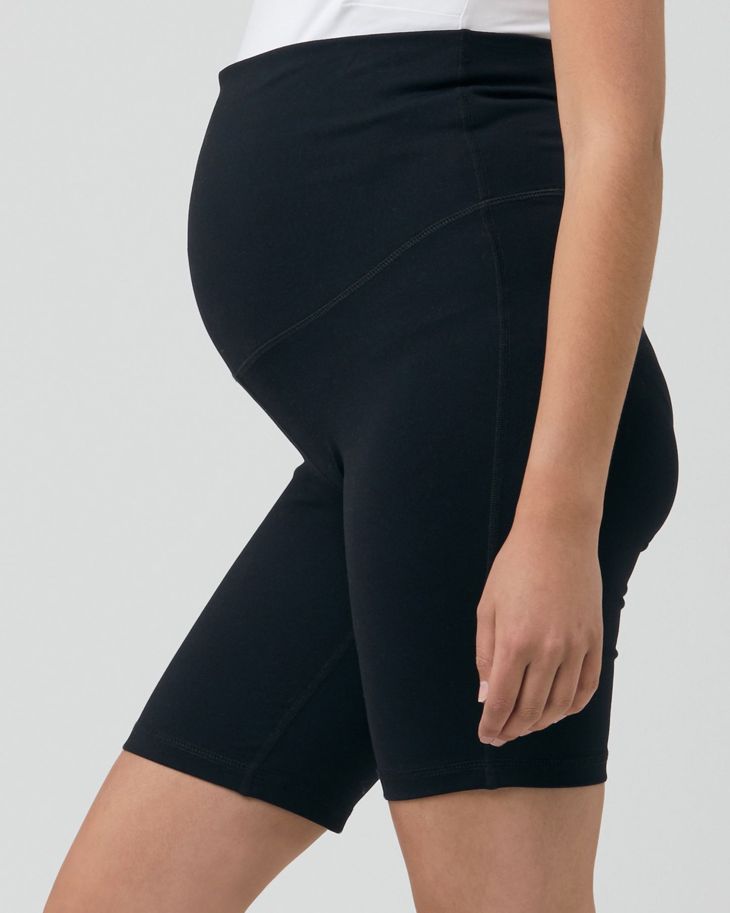 Ripe Over Tummy Bike Short - Black