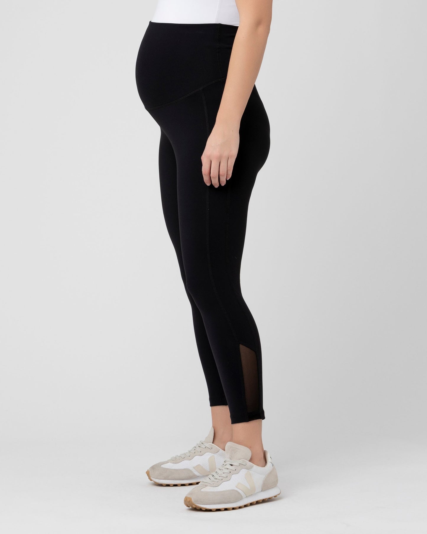 Ripe Active Over Tummy Crop Legging - Black