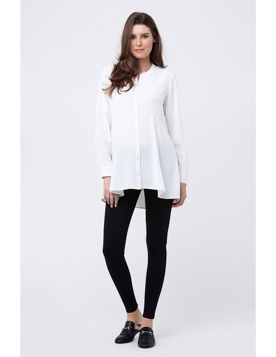 Ripe Peplum Shirt - White