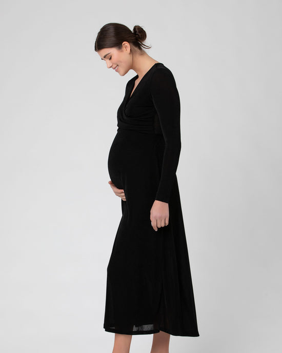 Ripe Portia Nursing Dress - Black