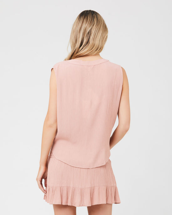 Ripe Reese Sleeveless Shirt - Dusty Pink