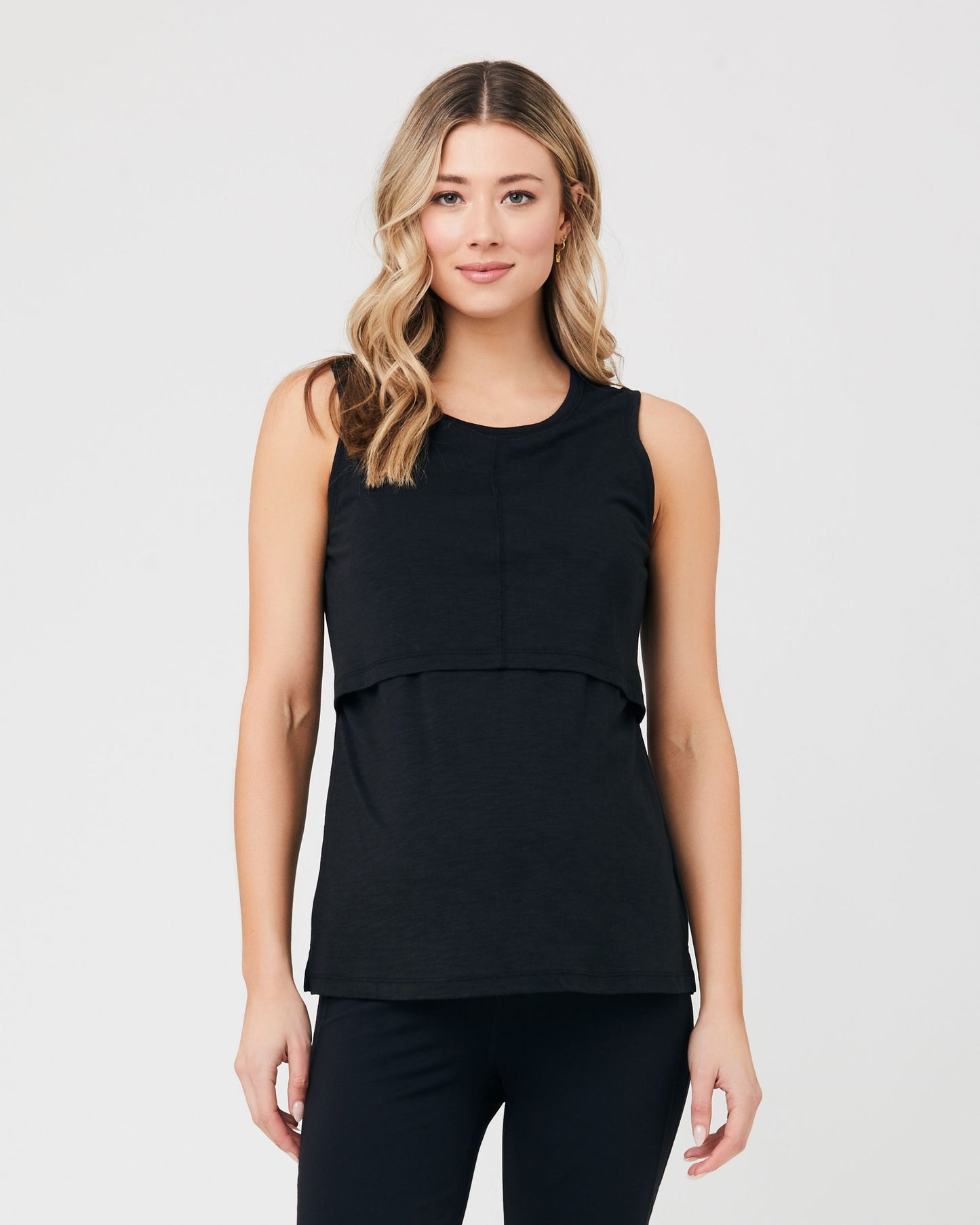 Ripe Richie Nursing Tank - Black