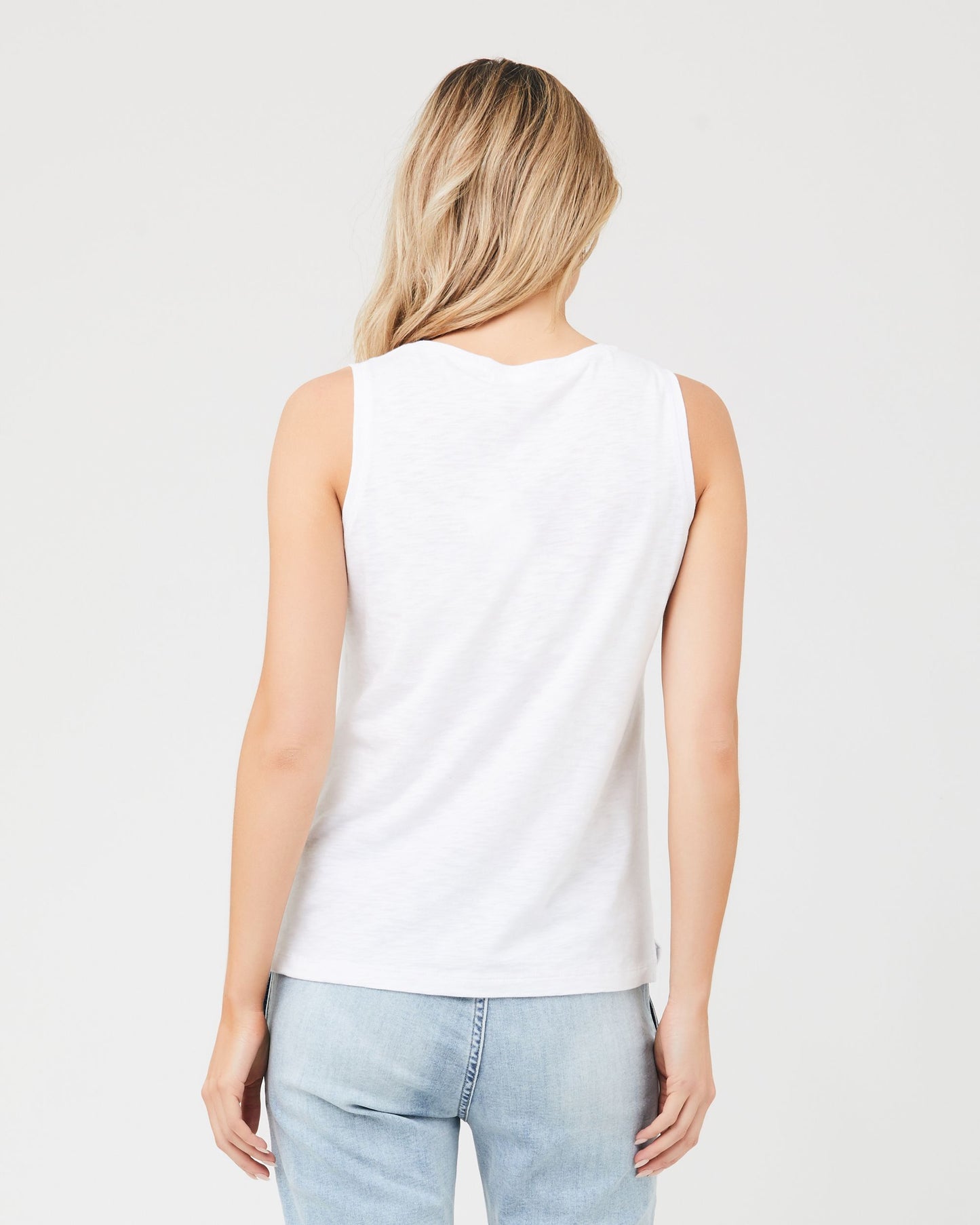 Ripe Richie Nursing Tank - White