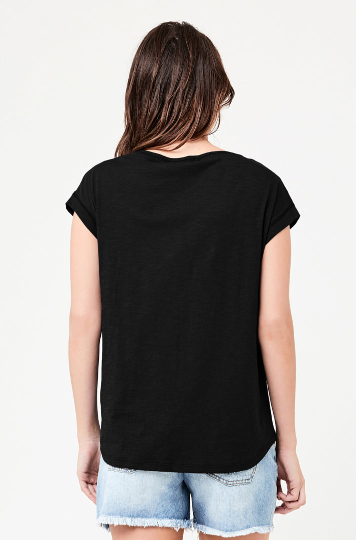 Ripe Richie Nursing Tee - Black