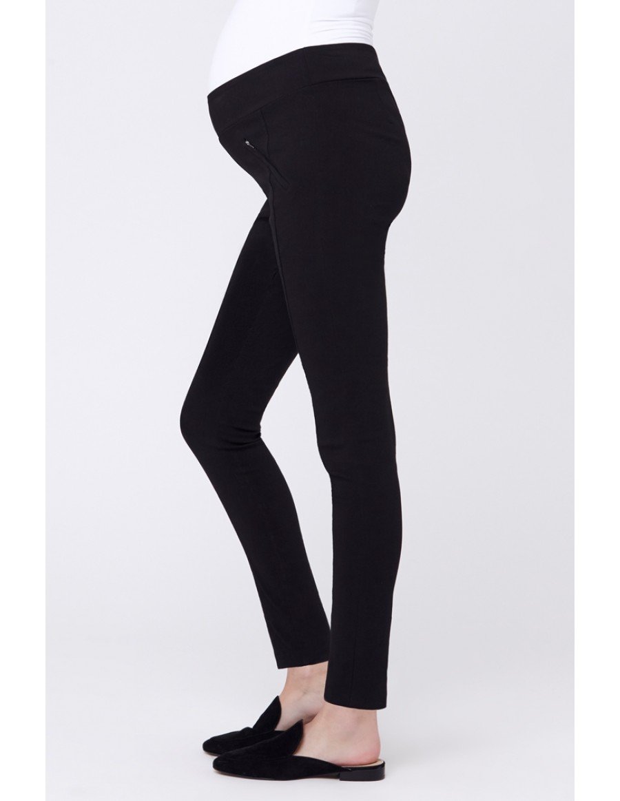 Ripe Slim Zip Pant - Black