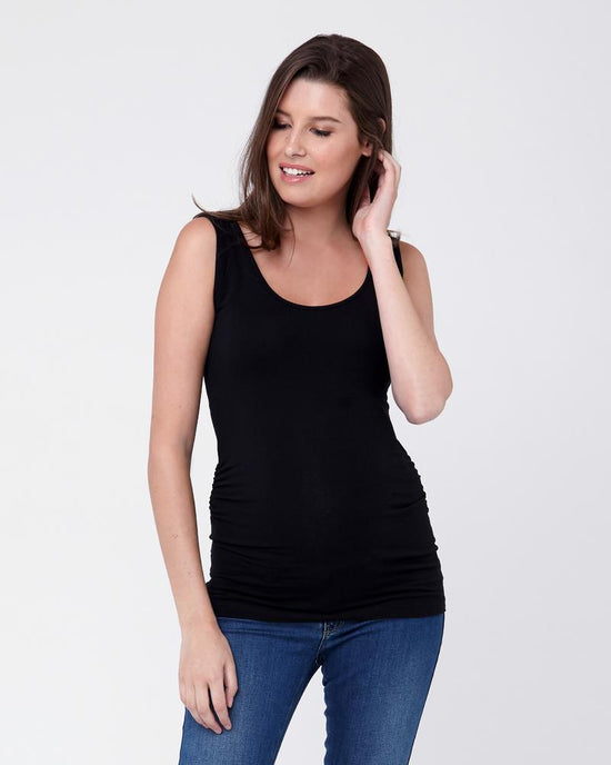 Ripe Organic Tube Tank - Black