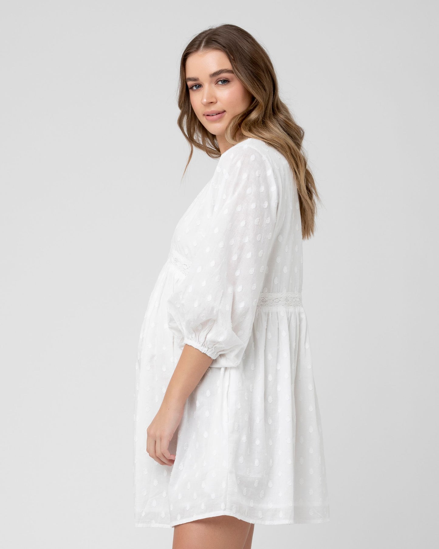 Ripe Valentina Dress - White