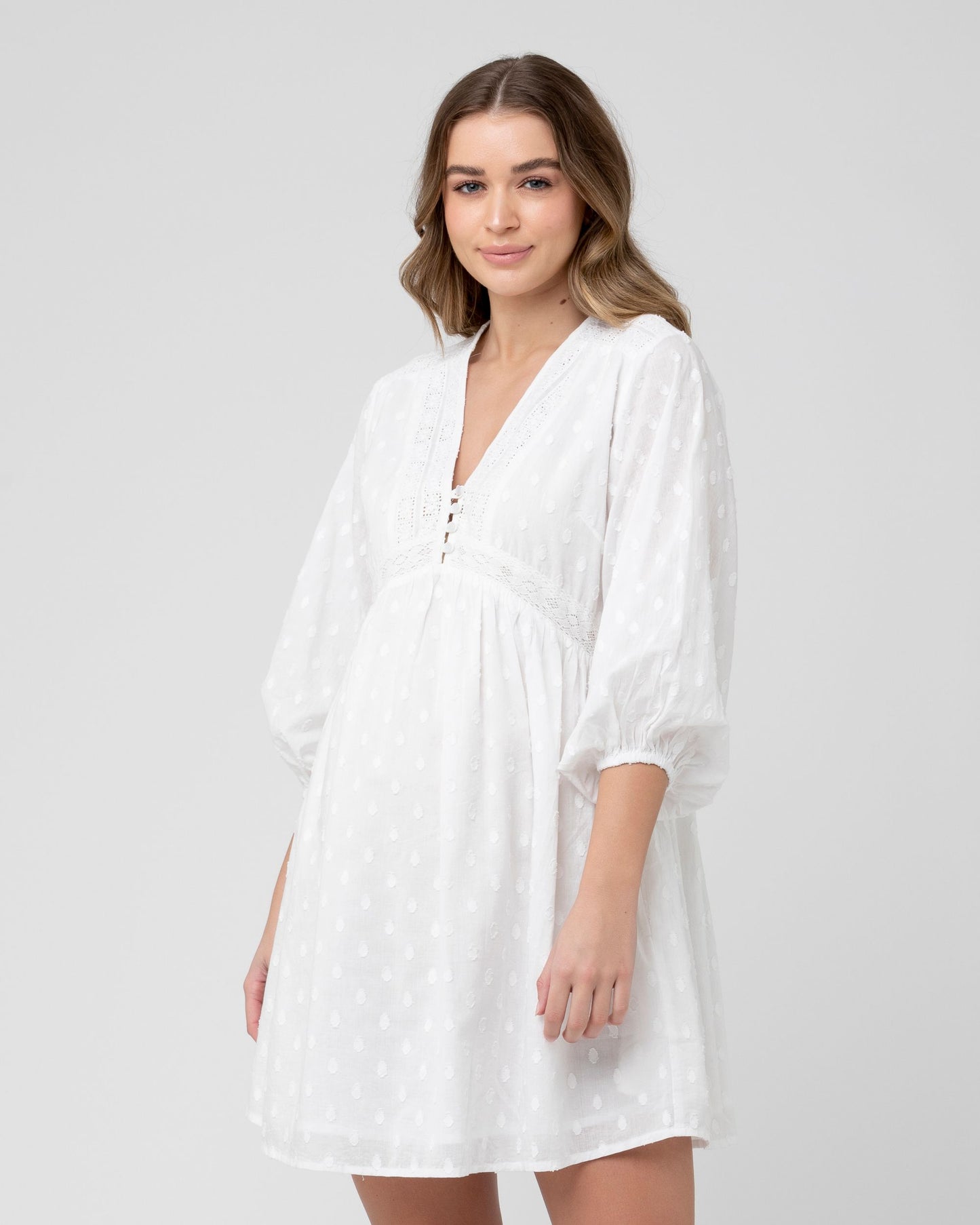 Ripe Valentina Dress - White