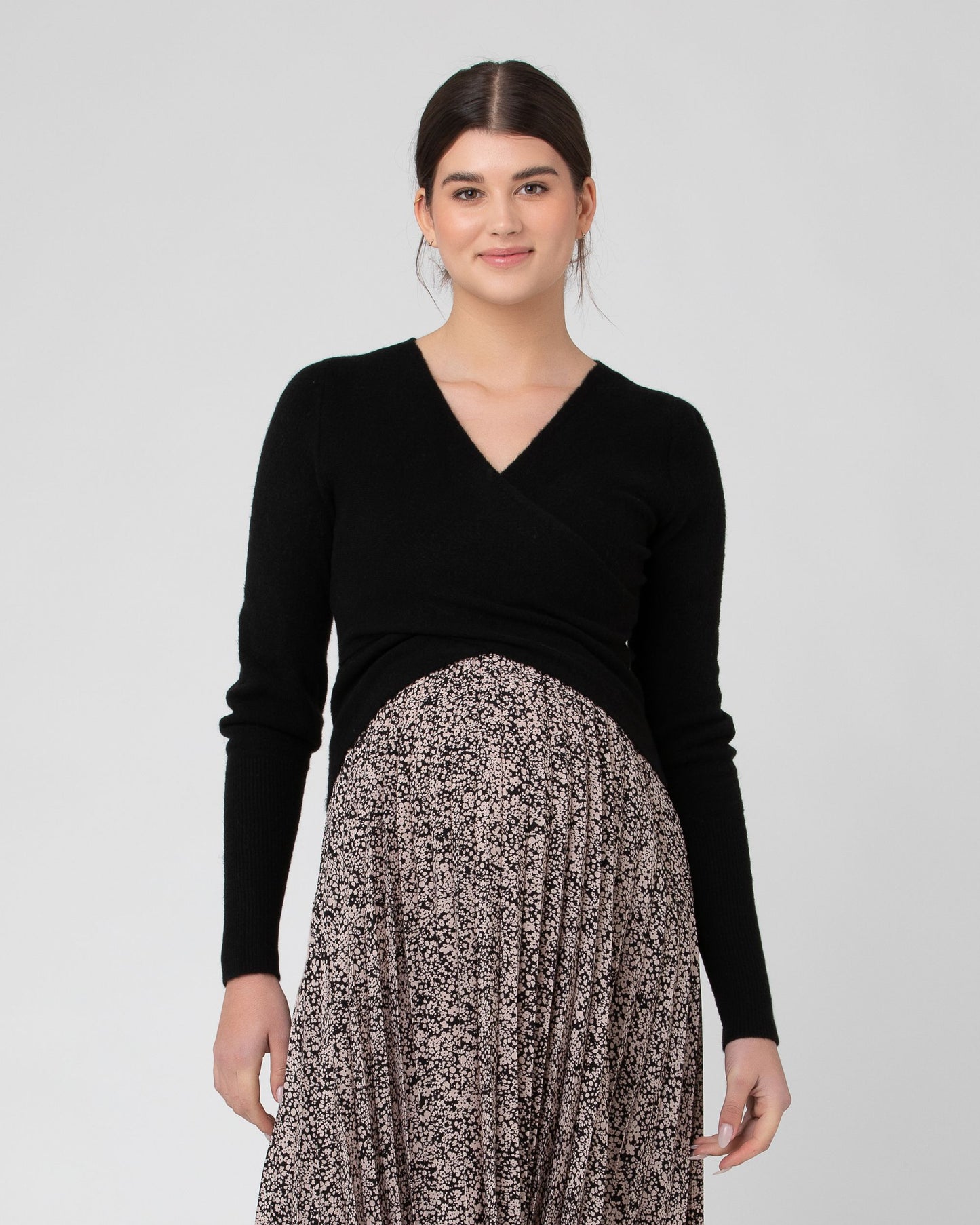 Ripe Willa Nursing Knit - Black