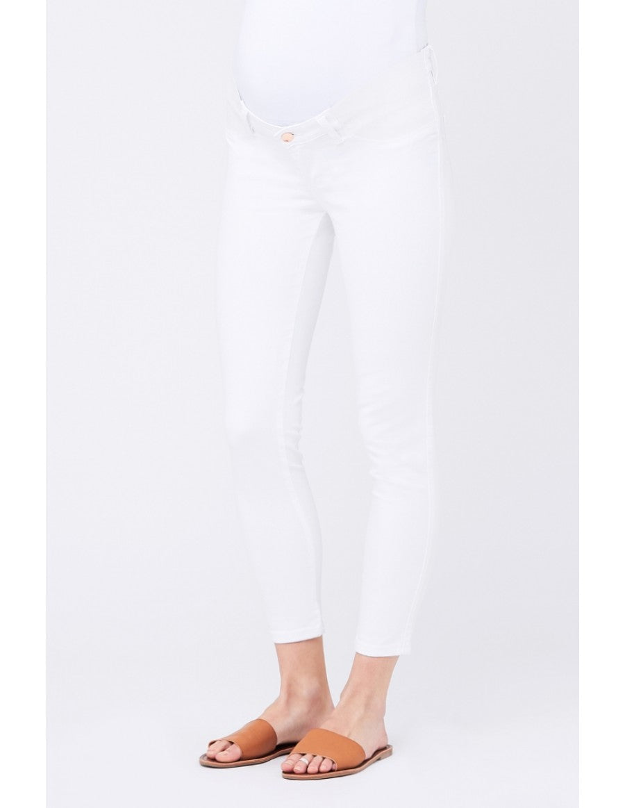 Ripe Isla Ankle Grazer Jegging - White