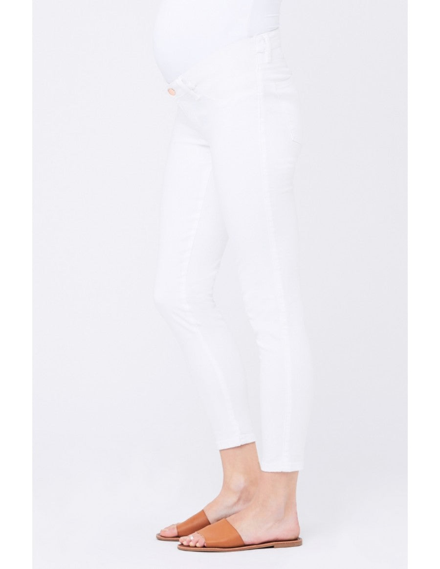 Ripe Isla Ankle Grazer Jegging - White