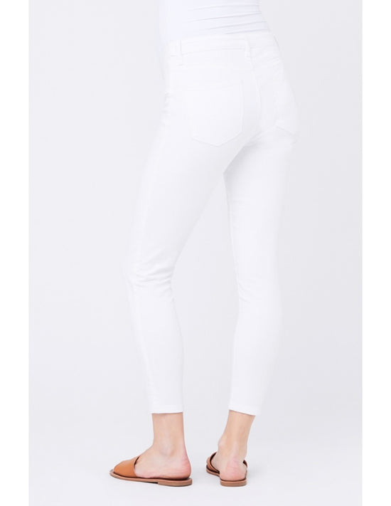 Ripe Isla Ankle Grazer Jegging - White