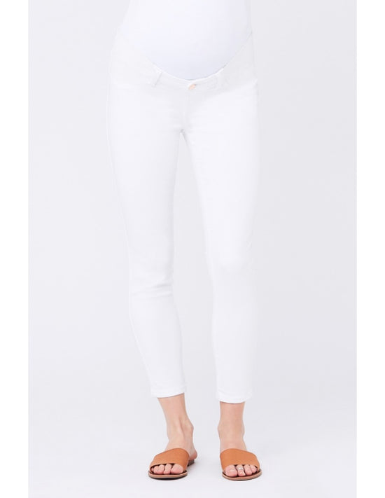 Ripe Isla Ankle Grazer Jegging - White