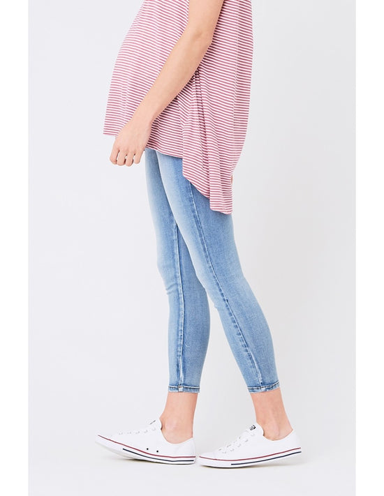 Ripe Rebel Ankle Grazer Jegging - Pale Blue