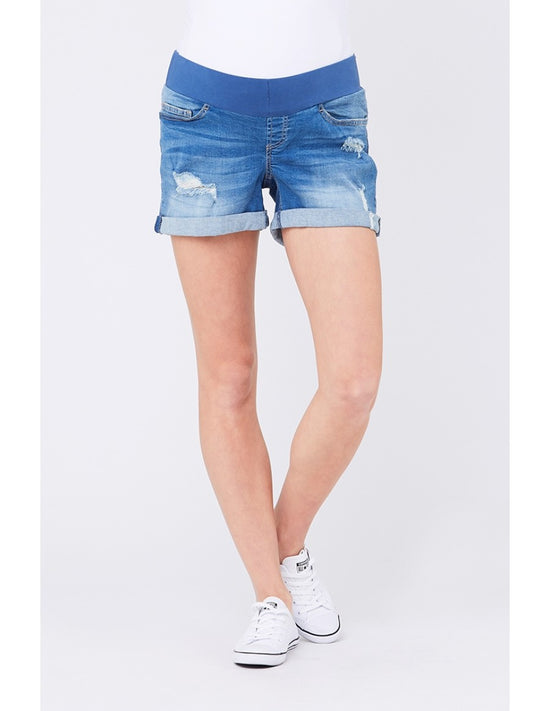 Ripe Baxter Boyfriend Short - New Blue