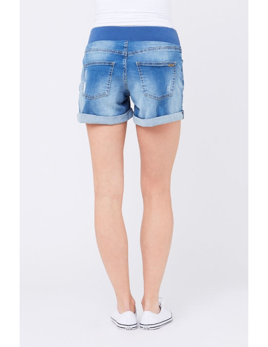 Ripe Baxter Boyfriend Short - New Blue