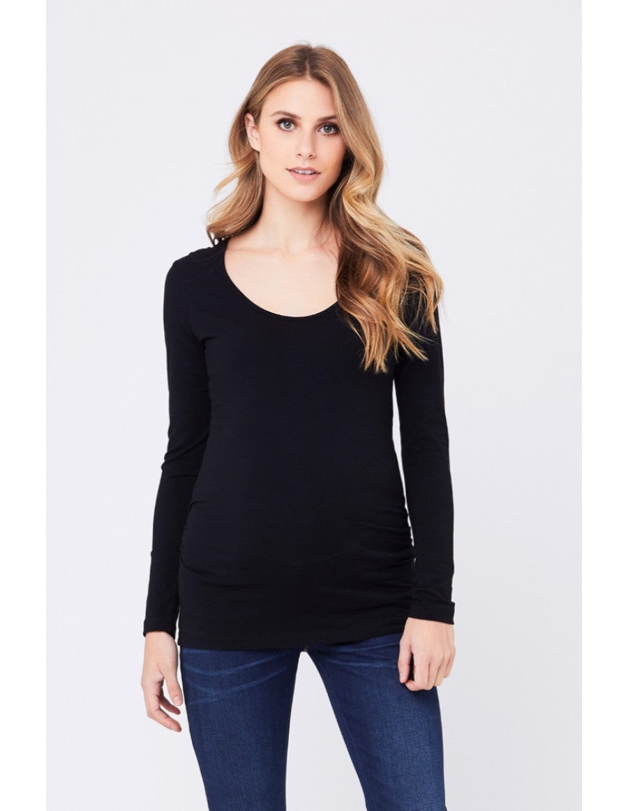 Ripe Tube Tee LS - Black