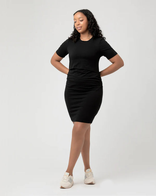 Ripe Organic Nursing Dress - Black