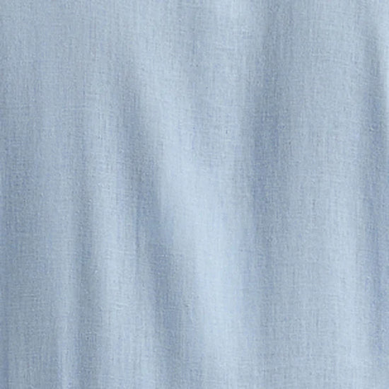 Ripe Macy Long Line Linen Dress  - Pale Blue