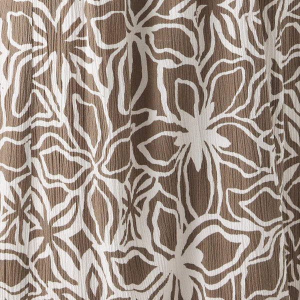 Ripe Alona Shirred Dress - Olive/White