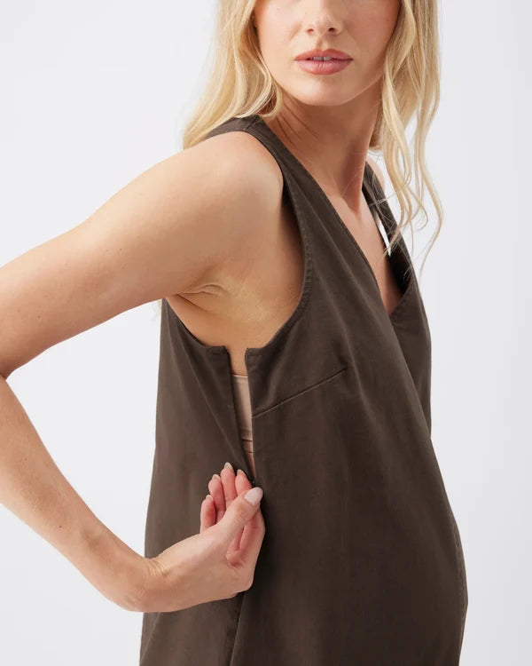 Ripe Cara Shift Dress - Chocolate