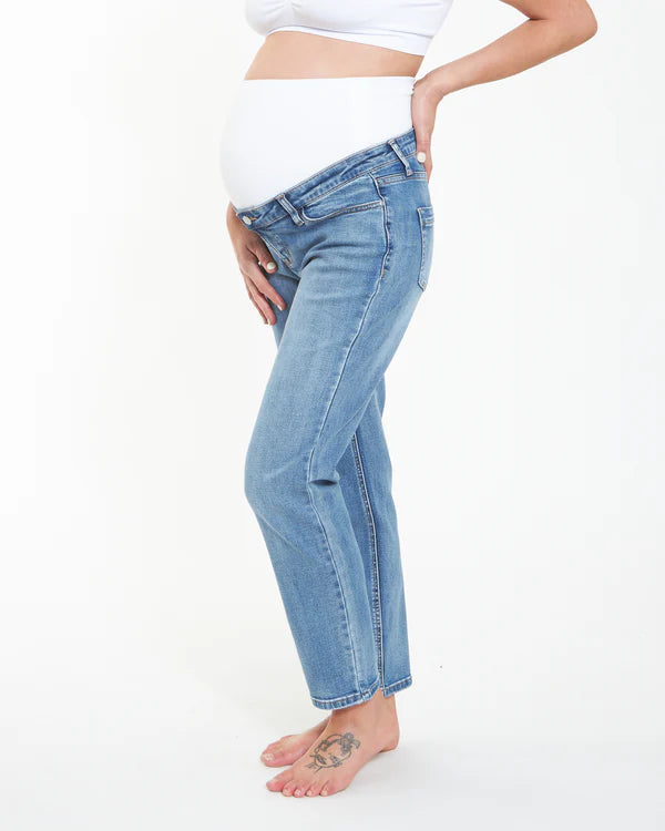 Ripe Hunter Crop Over Bump Jean - Vintage Wash