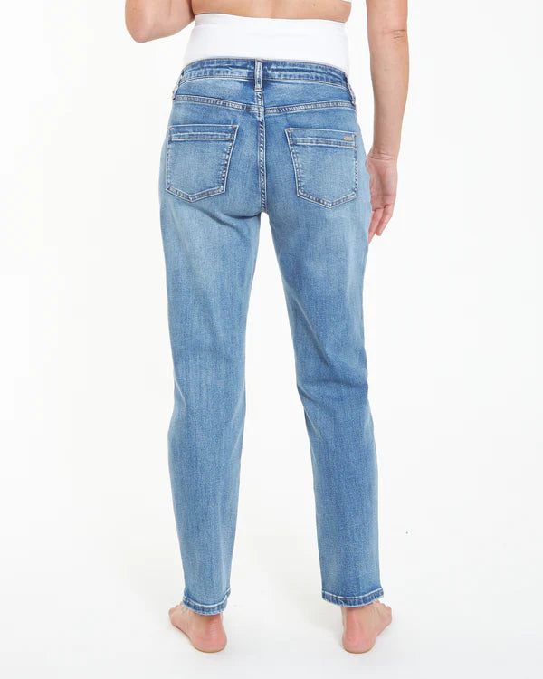 Ripe Hunter Crop Over Bump Jean - Vintage Wash