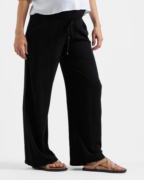 Ripe Marlow Shirrred Pant - Black