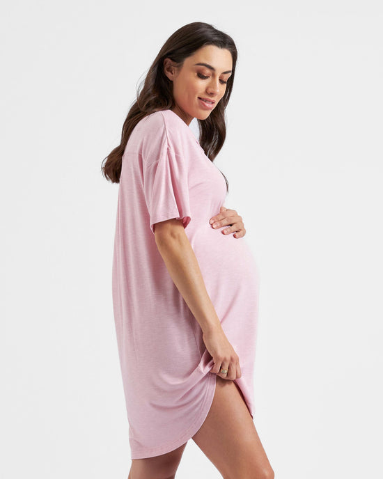 Ripe Dreamy Night Shirt - Dusty Pink