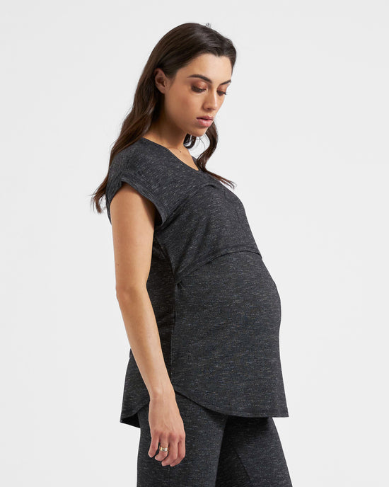 Ripe Dreamy Nursing Tee - Granite