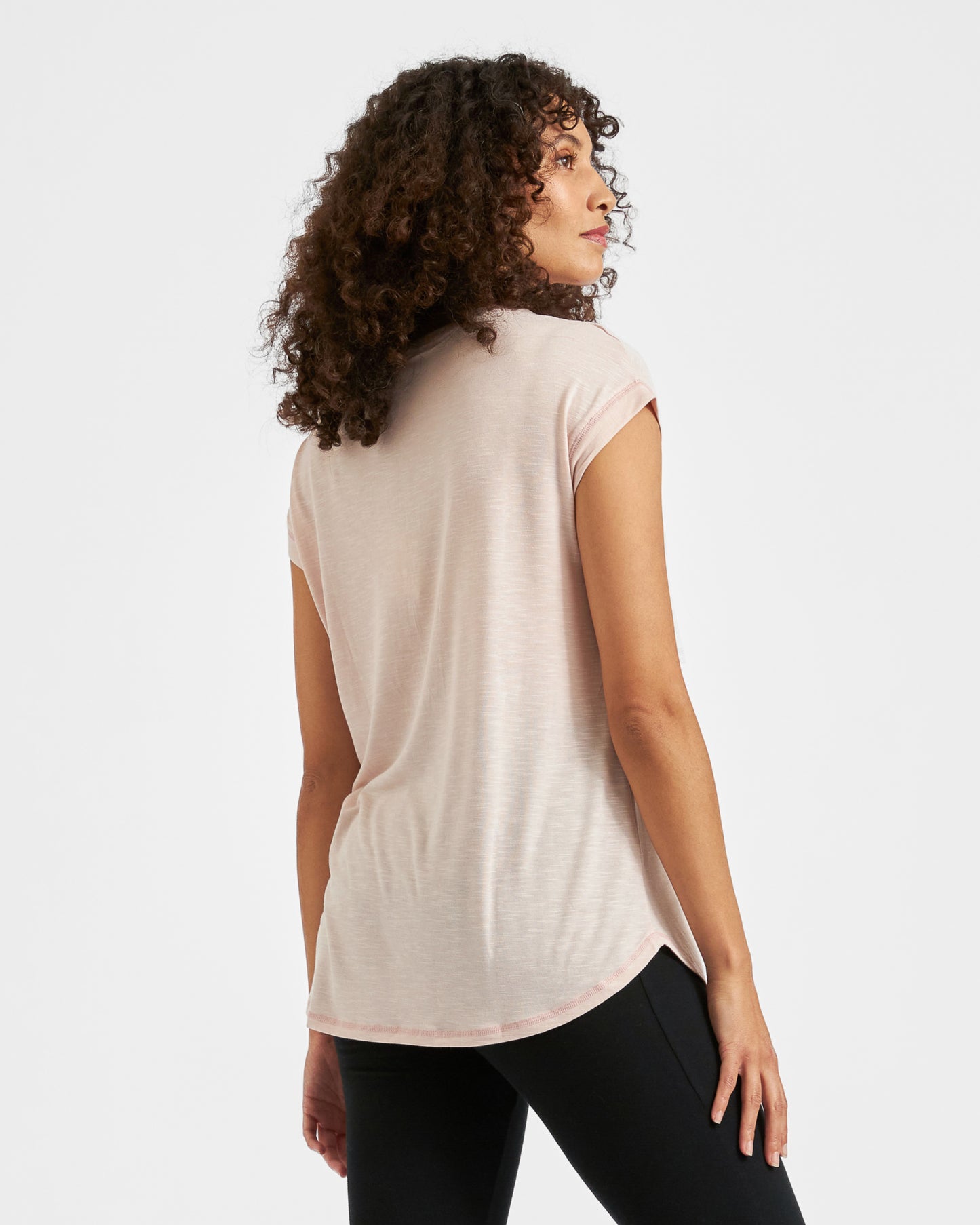 Ripe Dreamy Nursing Tee - Pink Sand