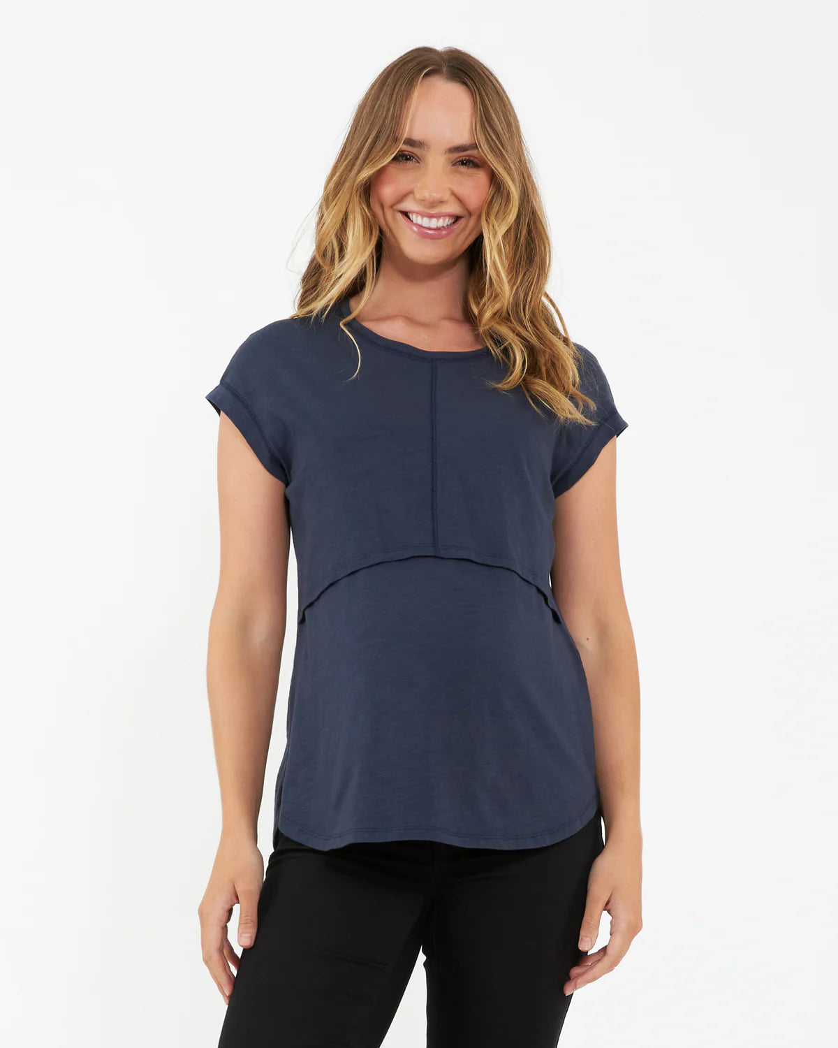 Ripe Richie Nursing Tee - Indigo