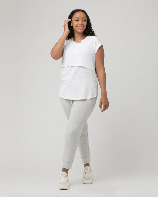 Ripe Richie Nursing Tee - White