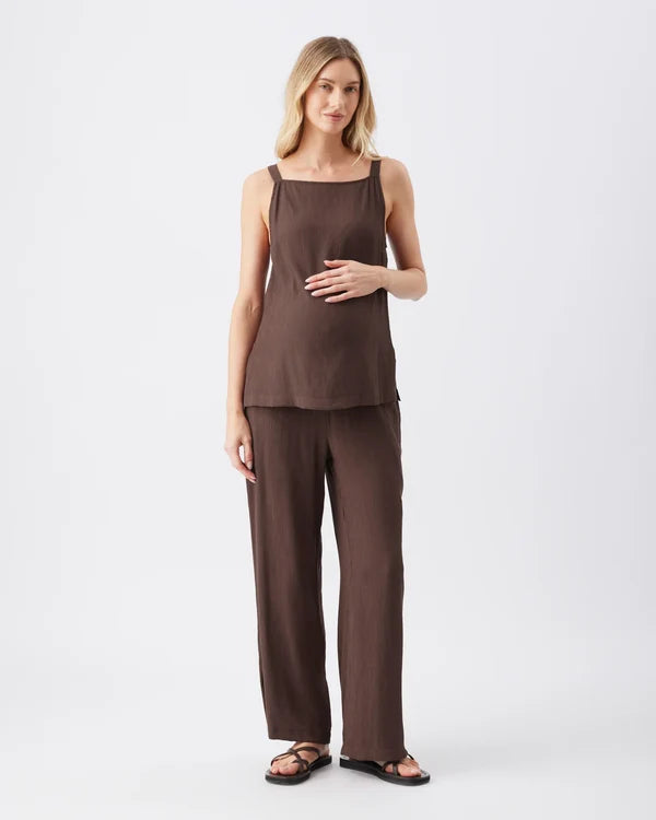 Ripe Rylee Nursing Top - Chocolate