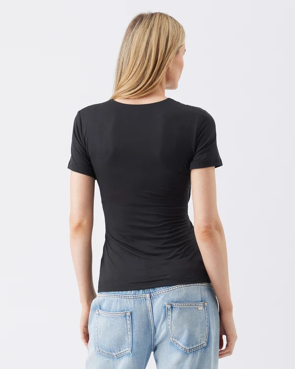 Ripe Luxe Knit Embrace Nursing Tee - Black