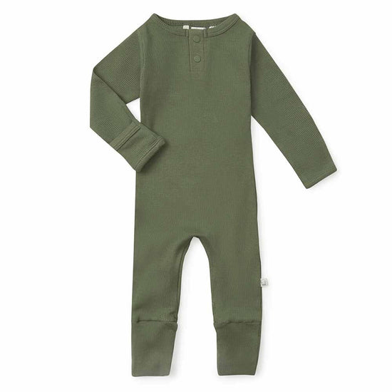 Snuggle Hunny Organic Growsuit - Olive