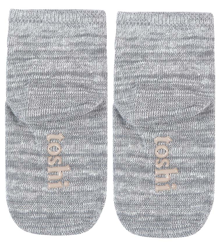 Toshi Socks Ankle Marle - Pebble